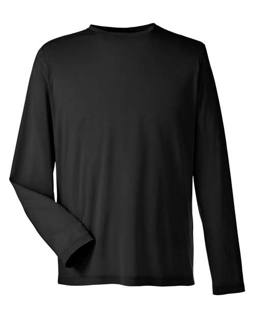 CORE365 CE111L Unisex Fusion ChromaSoft™ Performance Long Sleeve T-Shirt — Front