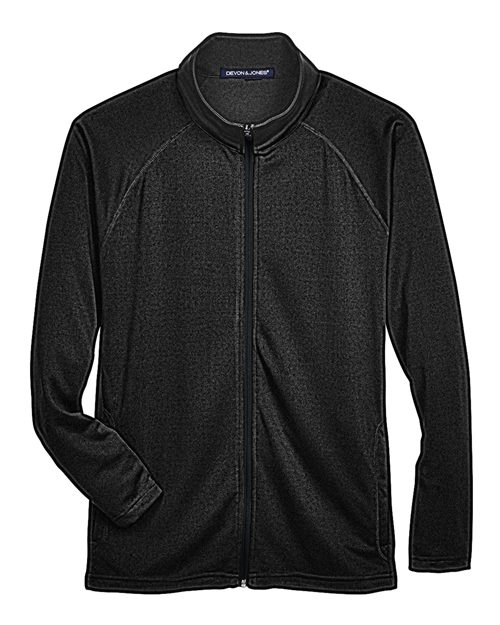 Devon & Jones DG420 Men's Stretch Tech-Shell® Compass Full-Zip Jacket — Front