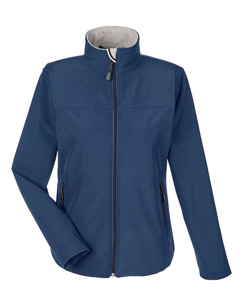 Devon & Jones D995W Women's Soft Shell Jacket in Navy