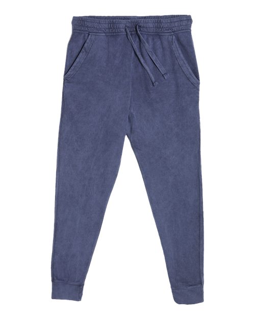 Lane Seven LST009 Unisex Vintage Joggers in Vintage Denim