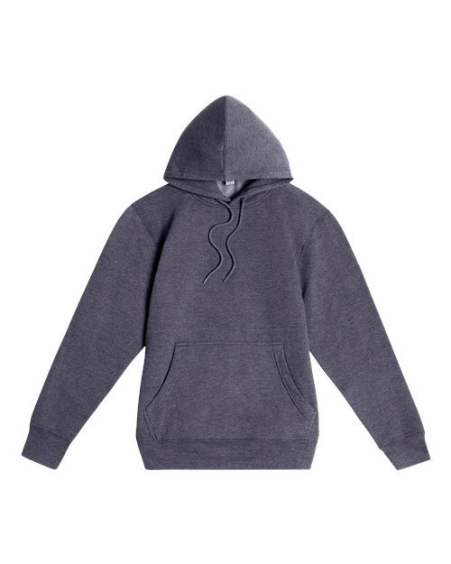Lane Seven LS18002 Unisex Future Hoodie Sweatshirt in Heather Charcoal