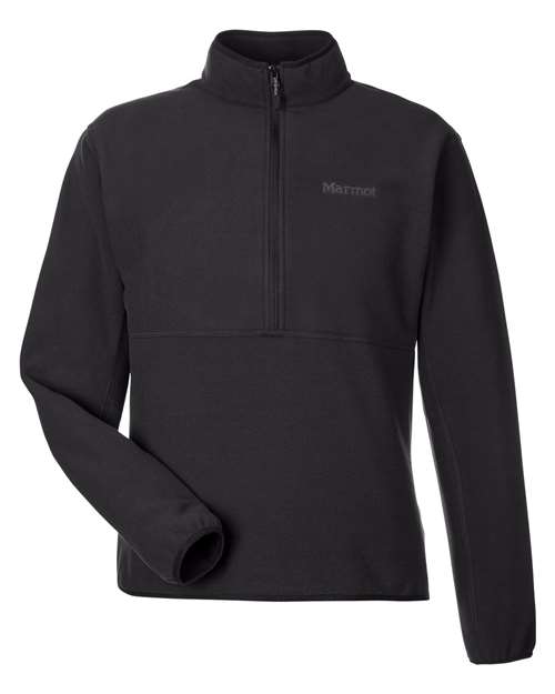Marmot M12650 Men's Rocklin Half-Zip Jacket in Black