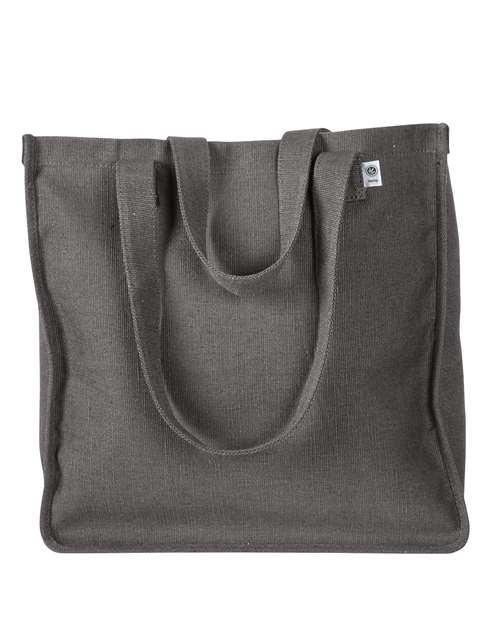 econscious EC8015 Hemp Market Tote in Charcoal