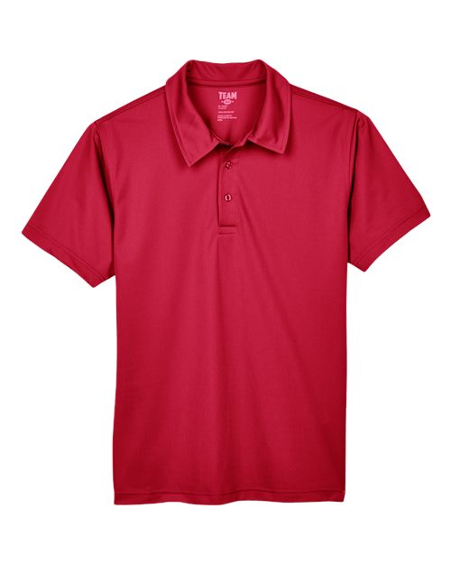 Team 365 TT21 Men's Command Snag Protection Polo in Sport Scarlet Red