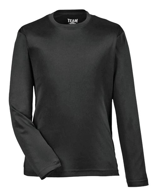 Team 365 TT11YL Youth Zone Performance Long Sleeve T-Shirt — Front