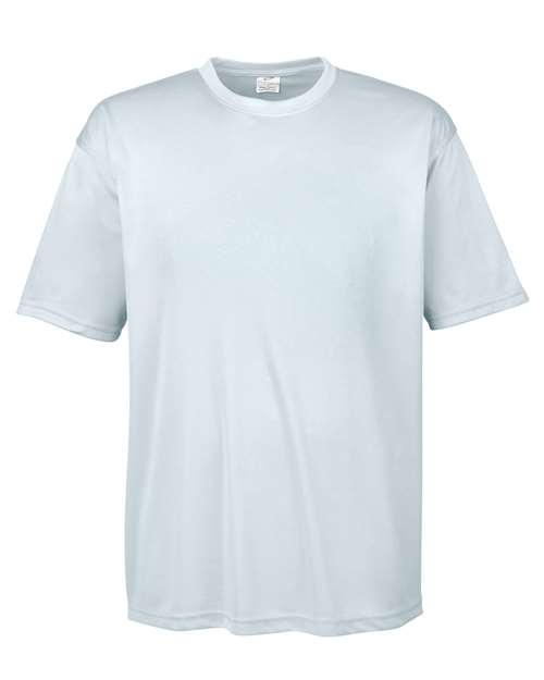 UltraClub 8620 Men's Cool & Dry Basic Performance T-Shirt in Grey