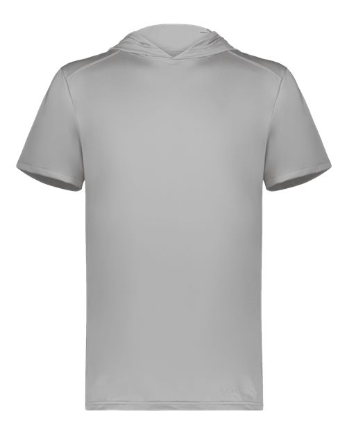 Holloway 222142 Men's Hooded T-Shirt Powered by Coolcore — Front
