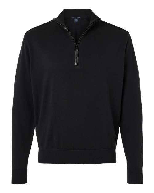 Devon & Jones DG446 Men's New Classics Quarter-Zip Sweater — Front