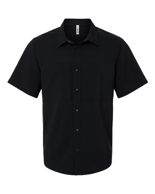 CORE365 CE520 Men's UltraUVP Shoreline Short Sleeve Staff Shirt — Front
