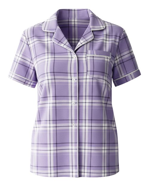 Lavender Carnegie Plaid