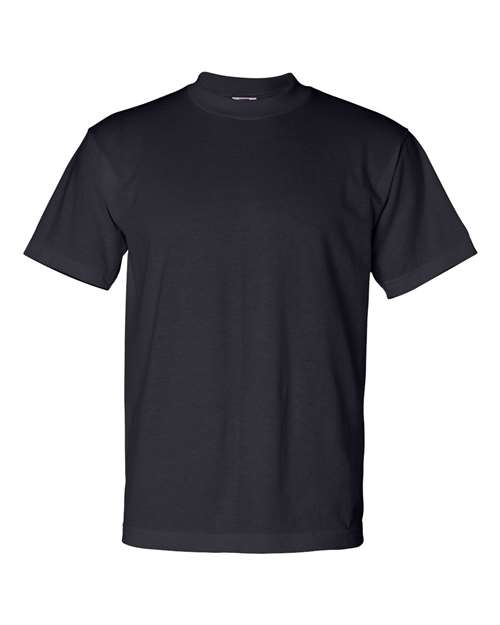 Bayside 1701 Unisex USA-Made 50/50 T-Shirt in Navy