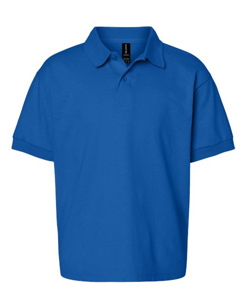 Gildan 8800B Youth DryBlend® Jersey Polo in Royal