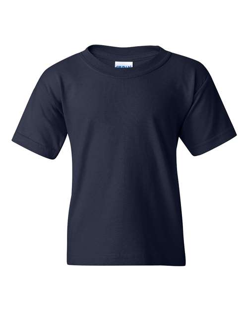 Gildan 5000B Youth Heavy Cotton™ T-Shirt in Navy
