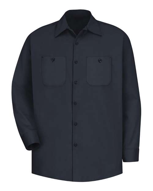 Red Kap SC30 Men's Cotton Uniform Shirt — Front