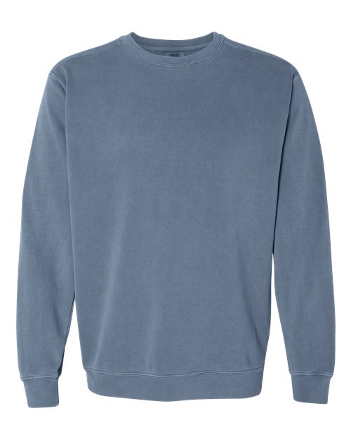 Comfort Colors 1566 Unisex Garment-Dyed Crewneck Sweatshirt — Front