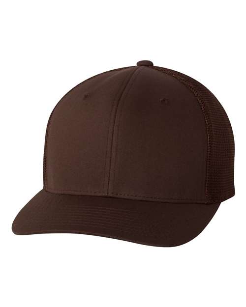Flexfit 6511 Trucker Cap in Brown