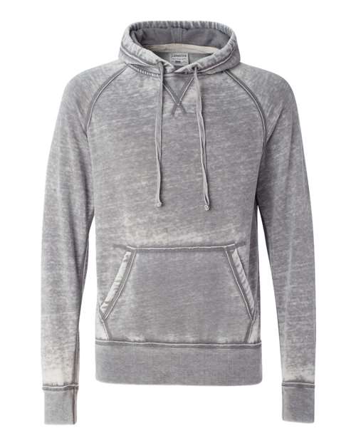 J. America 8915 Men's Vintage Zen Fleece Hooded Sweatshirt — Front