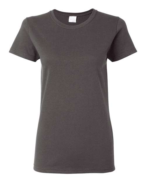 Gildan 5000L Women's Heavy Cotton™ T-Shirt in Charcoal