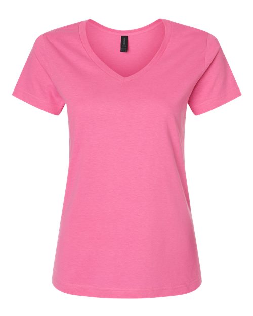 Gildan 64V00L Women's Softstyle® V-Neck T-Shirt — Front