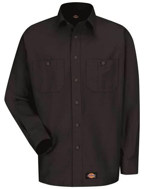 Dickies WS10 Men's Long Sleeve Work Shirt — Front
