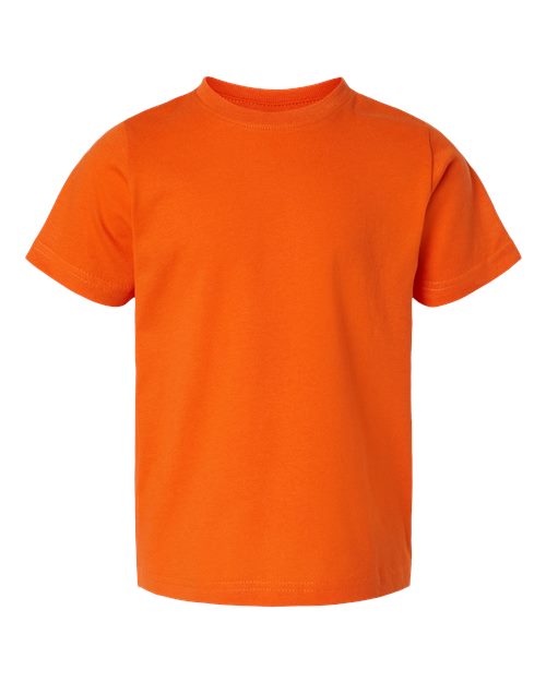 Rabbit Skins 3321 Toddler Fine Jersey Tee in Orange