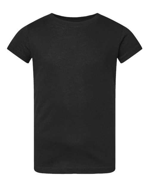 Rabbit Skins 3316 Toddler Girls Fine Jersey Tee — Front