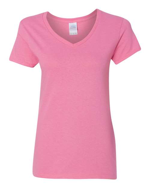 Gildan 5V00L Women's Heavy Cotton™ V-Neck T-Shirt — Front