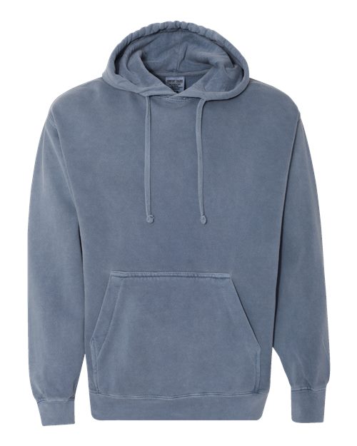 Comfort Colors 1567 Unisex Garment-Dyed Hooded Sweatshirt — Front