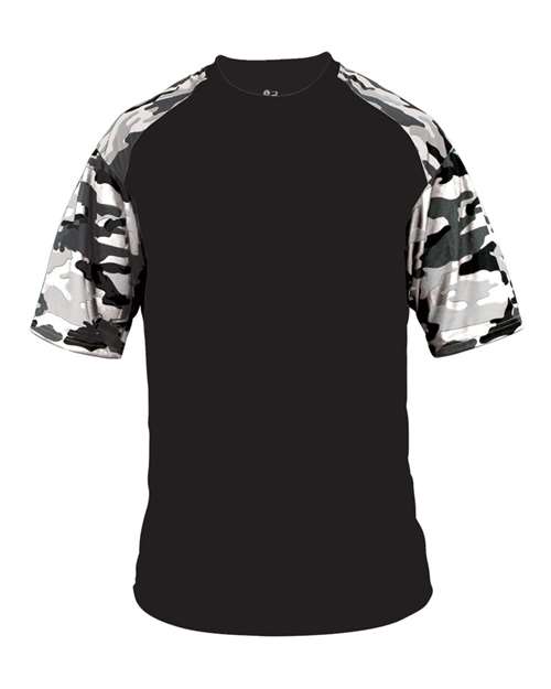 Badger 4141 Men's Camo Sport T-Shirt — Front