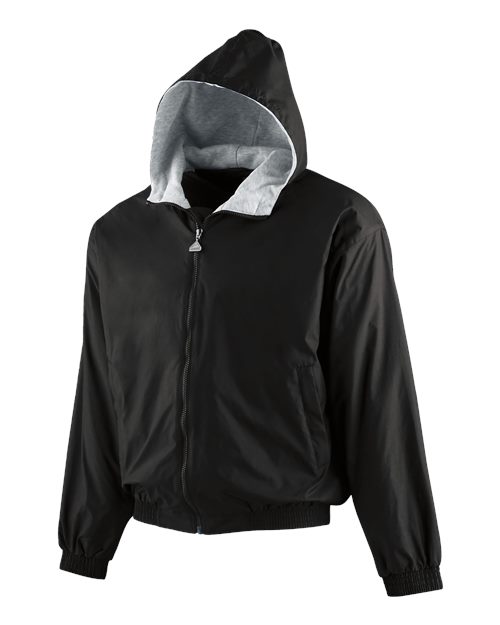 Augusta Sportswear 3281 Youth Hooded Taffeta Jacket — Front