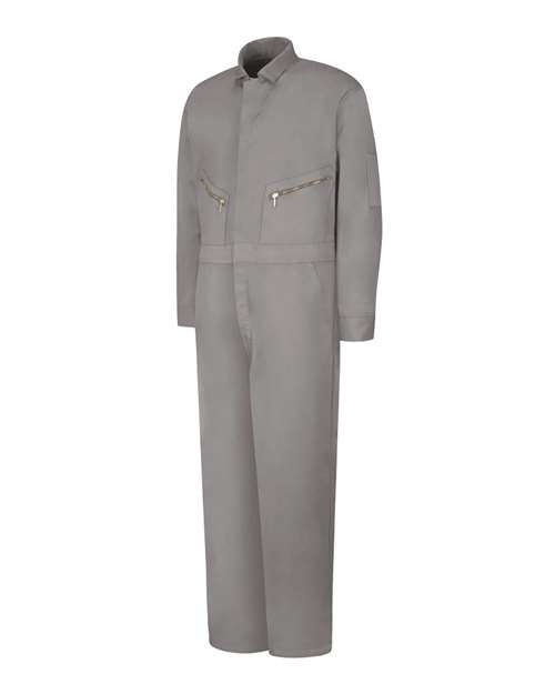 Red Kap CC18 Men's Zip-Front Cotton Coverall — Front