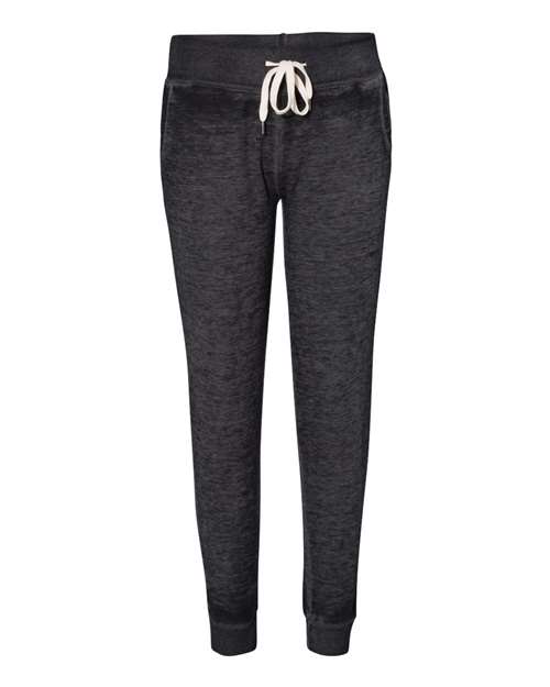 J. America 8944 Women’s Vintage Zen Fleece Joggers in Twisted Black