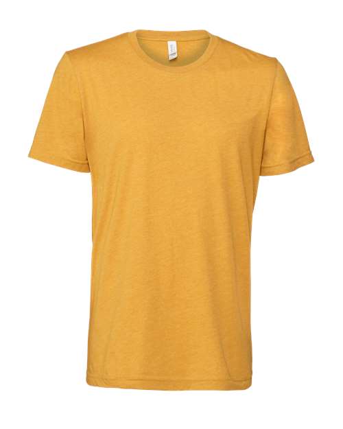BELLA + CANVAS 3001CVC CVC Jersey Tee in Heather Mustard