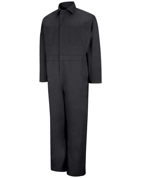Red Kap CT10T Men's Tall Twill Action Back Coverall — Front