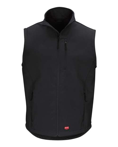 Red Kap VP62 Men's Soft Shell Vest — Front