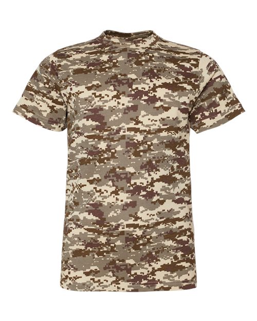 Code Five 2207 Youth Camouflage T-Shirt in Sand Digital