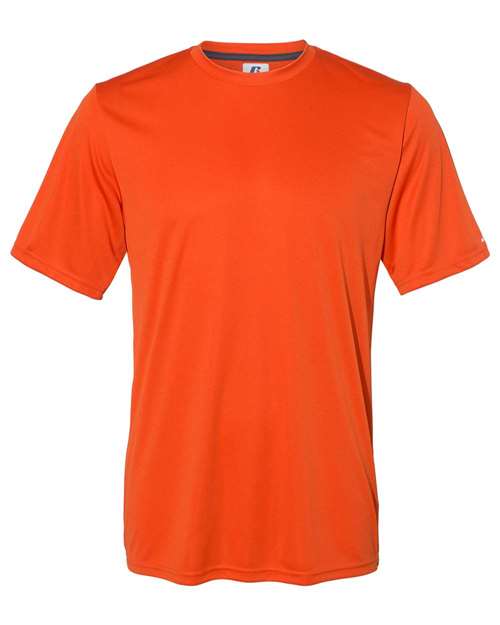 Russell Athletic 629X2M Unisex Core Performance T-Shirt in Burnt Orange