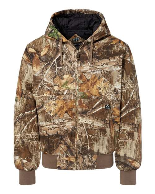 DRI DUCK 5034 Men's Laramie Power Move Jacket in Realtree Edge