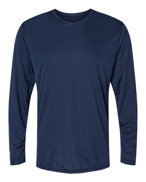 Holloway 222822 Men's Momentum Long Sleeve T-Shirt in Navy