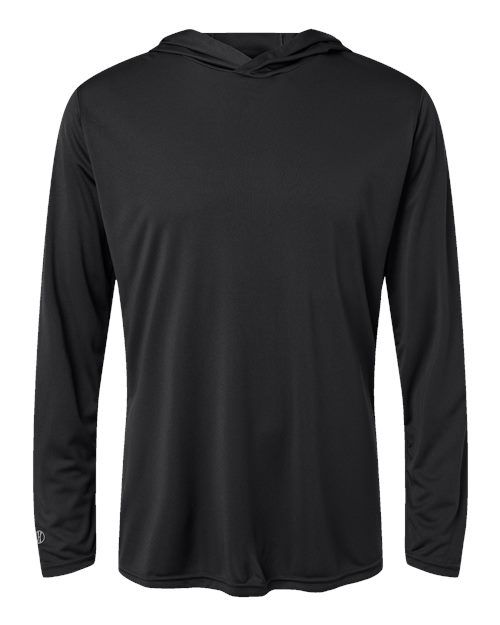 Holloway 222830 Men's Momentum Hooded Long Sleeve T-Shirt — Front